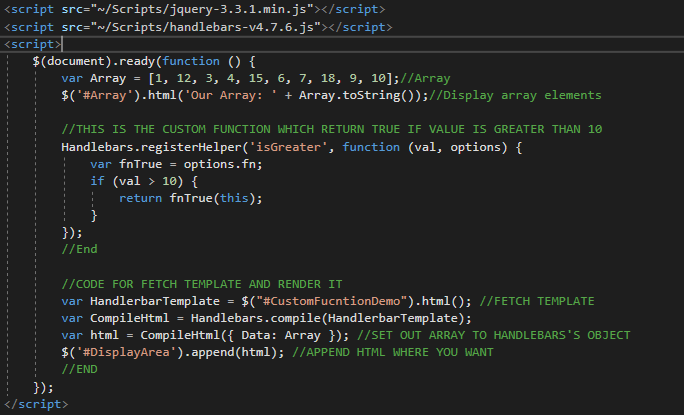 This is my jQuery code.