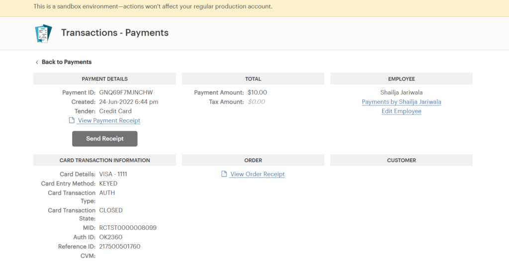 Create Charge In Clover Using Postman The Code Hubs